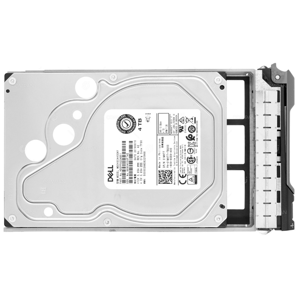 1MVTT  DELL HDD 4TB 7.2K SAS 12G 3.5" LFF FOR DELL POWEREDGE G11-G13